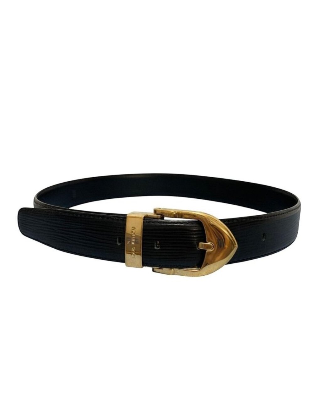 Louis Vuitton Epi Belt Ceinture Classic 72 Black